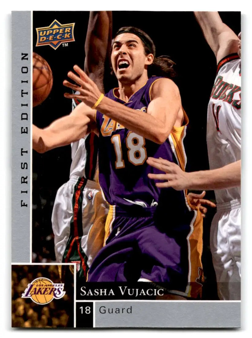 2009-10 Upper Deck First Edition #74 Sasha Vujacic - Trading Cards