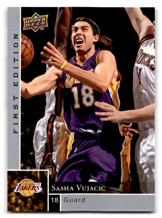 2009-10 Upper Deck First Edition #74 Sasha Vujacic - Trading Cards