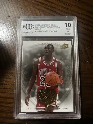 Upper Deck Michael Jordan 2009-10 MJ Legacy Hall of Fame Edition BCCG-10 card