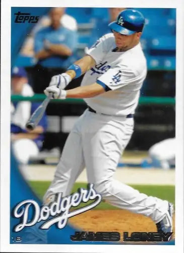 2010 Topps #454 James Loney NM-MT Dodgers - Trading Cards