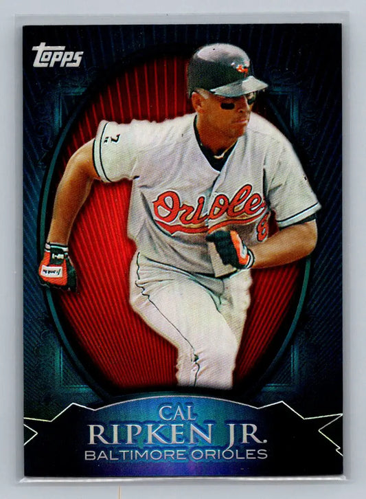 Cal Ripken Jr. 2010 Topps Chrome Refractor baseball card for Baltimore Orioles fans