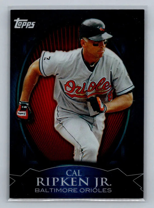 Cal Ripken Jr. 2010 Topps Chrome Refractor baseball card from Baltimore Orioles