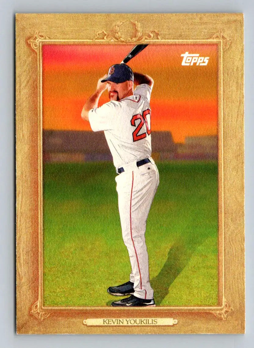 Kevin Youkilis 2010 Topps Turkey Red #TR14 Boston Red Sox baseball card