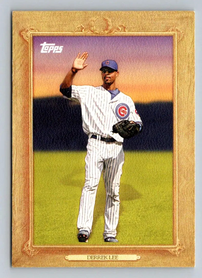 Derrek Lee baseball card from 2010 Topps TR17 Turkey Red Chicago Cubs collection
