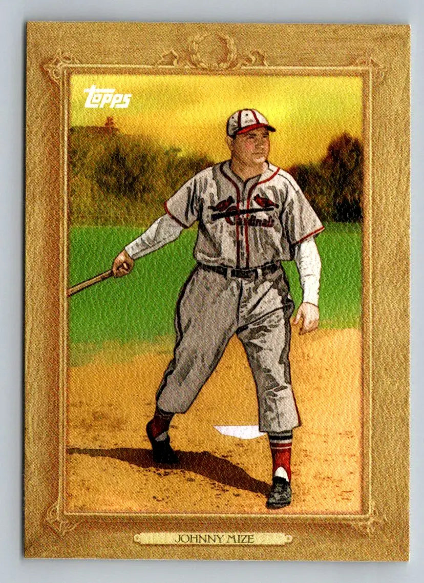 2010 Topps Update TR139 Johnny Mize Turkey Red baseball card for St. Louis Cardinals