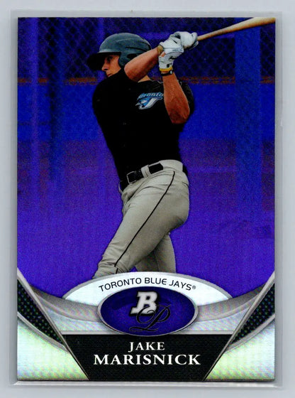 Jake Marisnick 2011 Bowman Platinum BPP45 X-Fractors Toronto Blue Jays baseball card