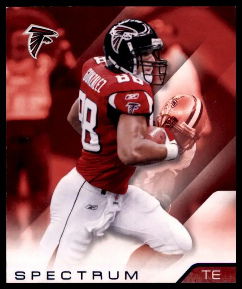 2011 Panini Absolute Memorabilia Tony Gonzalez #7 Spectrum Blue /100 Falcons NFL - Football Card