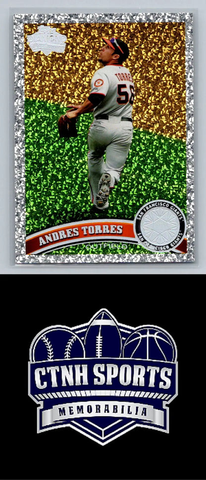 Andres Torres Diamond Anniversary baseball card from the 2011 Topps #194 set
