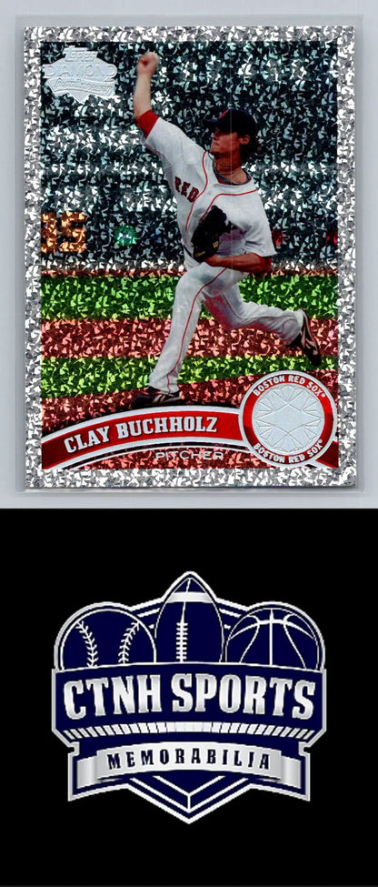 2011 Topps #208 Clay Buchholz Diamond Anniversary Boston Red Sox baseball card