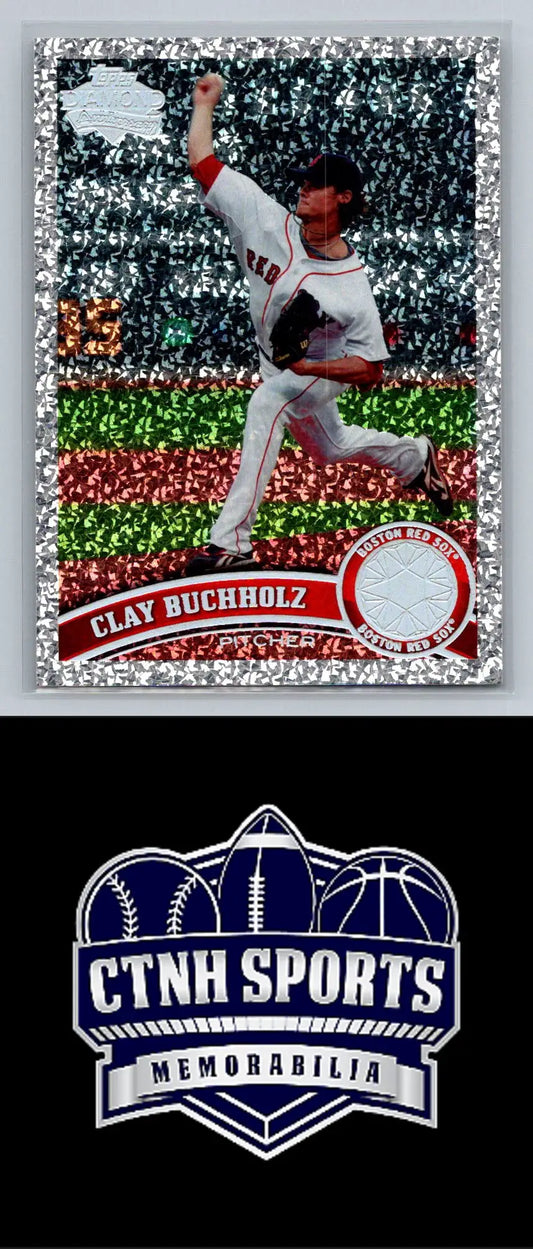 2011 Topps #208 Clay Buchholz Diamond Anniversary Boston Red Sox baseball card