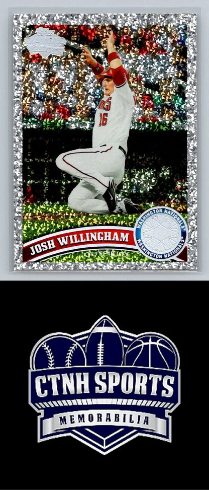 Josh Willingham Diamond Anniversary baseball card from the 2011 Topps #225 set