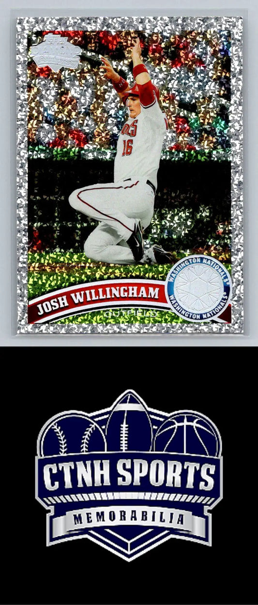 Josh Willingham Diamond Anniversary baseball card from the 2011 Topps #225 set