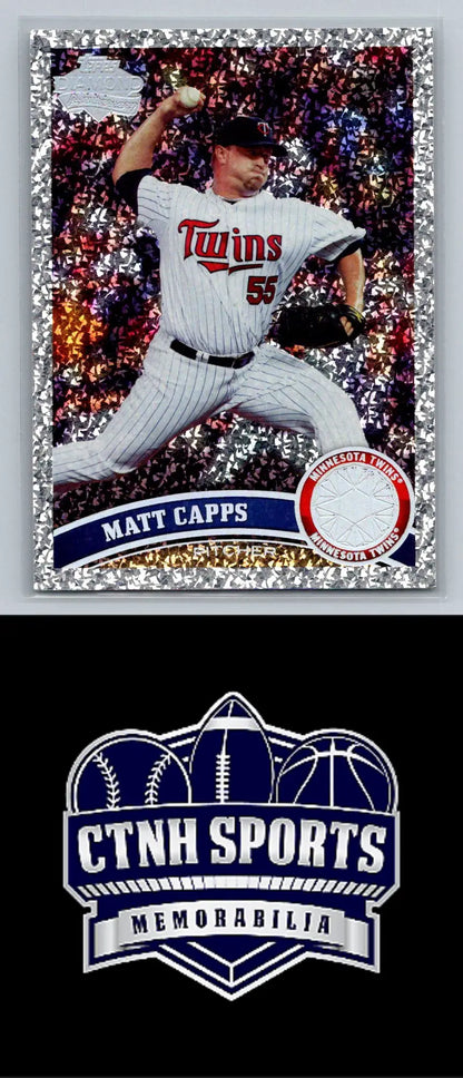 Matt Capps baseball card from 2011 Topps Diamond Anniversary Minnesota Twins