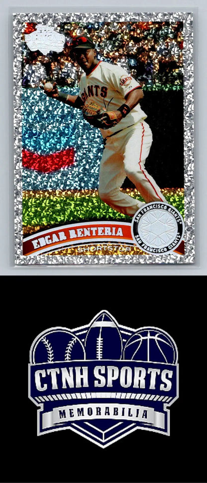 Edgar Renteria Diamond Anniversary card from 2011 Topps San Francisco Giants collection