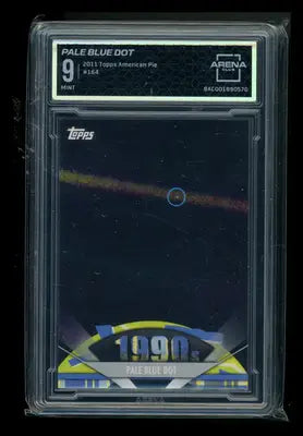 Graded 2011 Topps American Pie Pale Blue Dot trading card displayed in Arena Club 9
