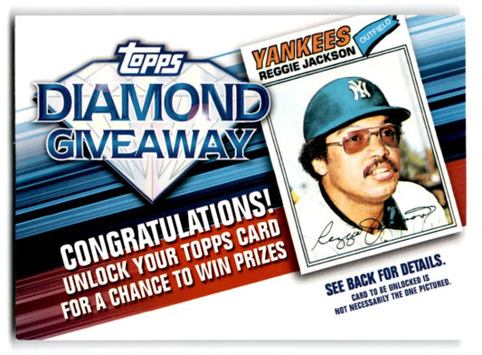 2011 Topps Diamond Giveaway #TDG-3 Reggie Jackson NM-MT Yankees ID:72206 - Trading Cards