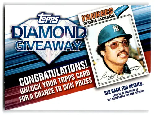 2011 Topps Diamond Giveaway #TDG-3 Reggie Jackson NM-MT Yankees ID:72208 - Trading Cards