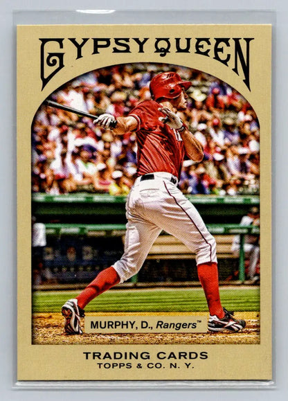 David Murphy 2011 Topps Gypsy Queen #132 Texas Rangers baseball trading card