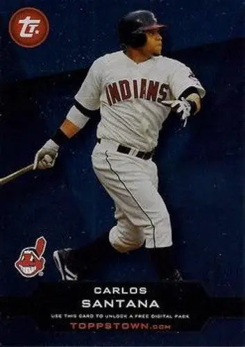2011 Topps Topps Town #TT-41 Carlos Santana NM-MT Indians - Trading Cards