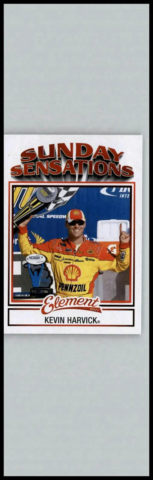 2011 Wheels Element Kevin Harvick trading card from Richard Childress Racing