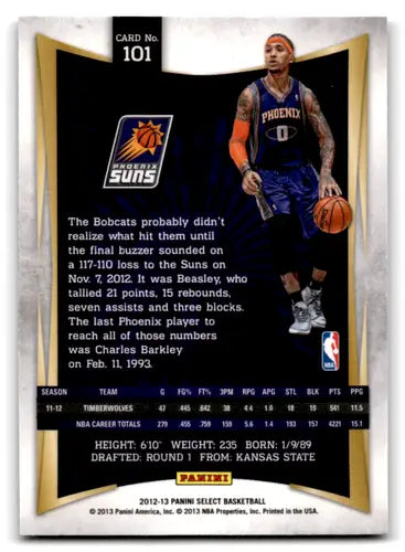 2012-13 Panini Select #101 Michael Beasley EX/NM Suns ID:67424 - Trading Cards
