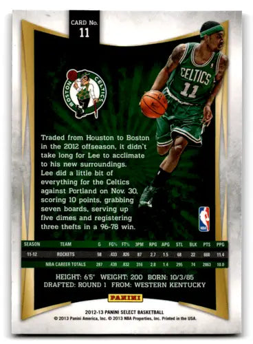 2012-13 Panini Select #11 Courtney Lee EX/NM Celtics ID:67477 - Trading Cards