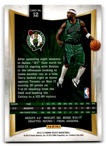2012-13 Panini Select #12 Jason Terry EX/NM Celtics ID:67497 - Trading Cards