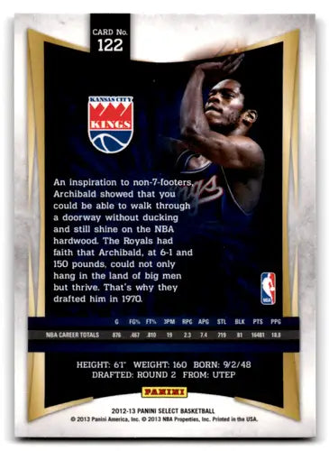 2012-13 Panini Select #122 Nate Archibald EX/NM ID:67422 - Trading Cards