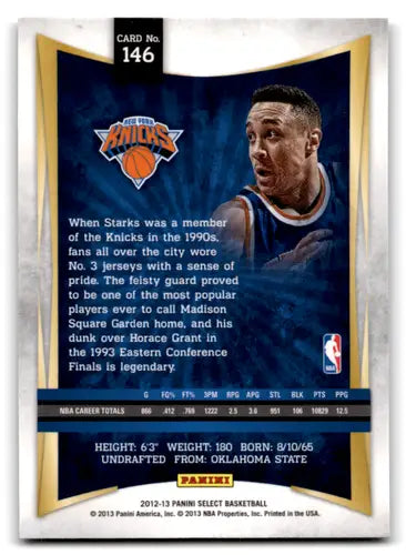 2012-13 Panini Select #146 John Starks EX/NM Knicks ID:67480 - Trading Cards