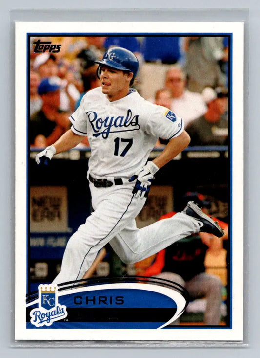 Baseball card of 148a Chris Getz from Kansas City Royals 2012 Topps collection