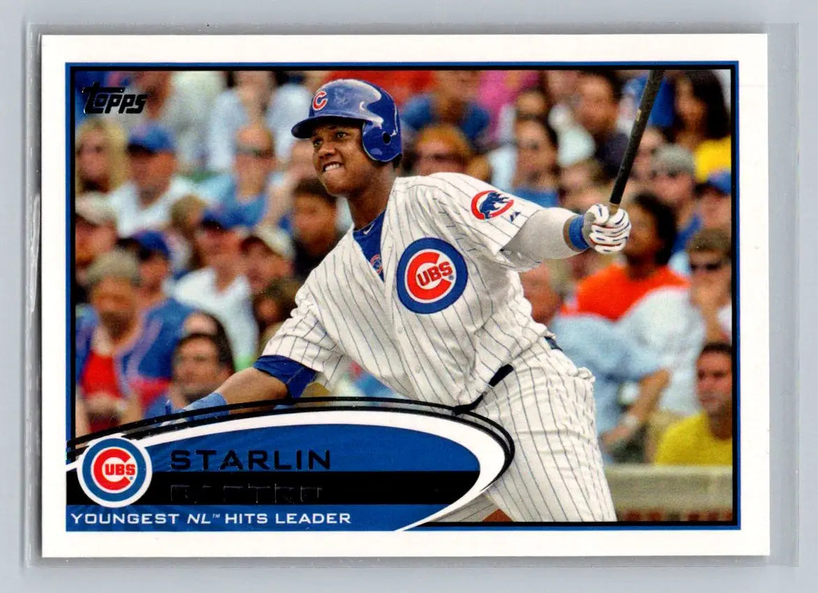 Starlin Castro trading card from the 2012 Topps Chicago Cubs collection #167