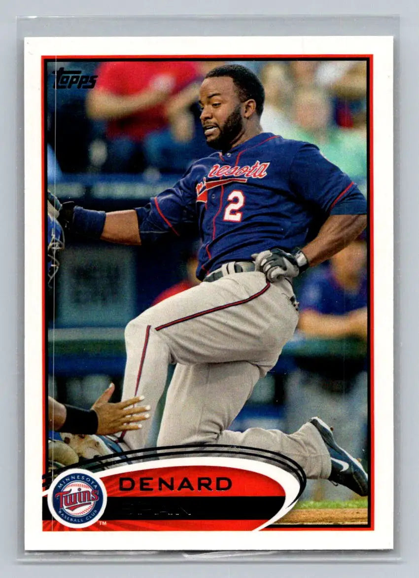 Baseball card featuring Denard Span.
