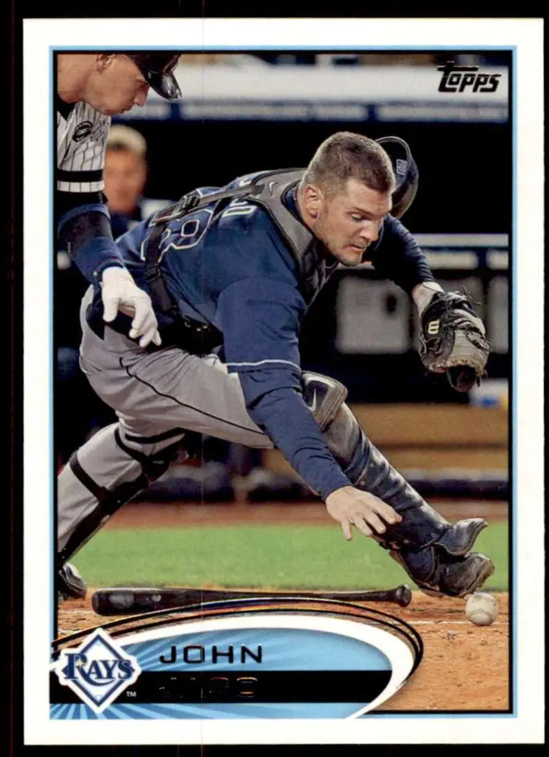 2012 Topps #271 John Jaso NM-MT Rays ID:72212 - Trading Cards