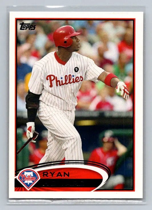 Baseball trading card of Ryan Howard 280A Ryan Howard Philadelphia Phillies 2012 Topps