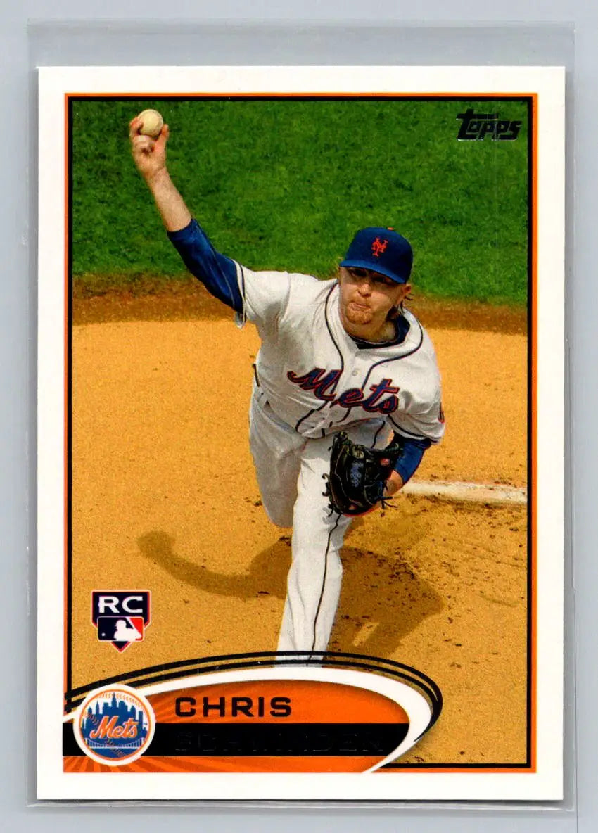 Baseball card featuring Chris Schwinden 325a from York Mets 2012 Topps series