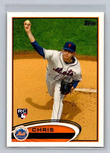 Baseball card featuring Chris Schwinden 325a from York Mets 2012 Topps series
