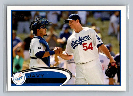 2012 Topps 88a Javy Guerra Los Angeles Dodgers baseball card for collectors and fans