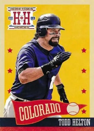 2013 Panini Hometown Heroes #219 Todd Helton NMMT Rockies - Trading Cards