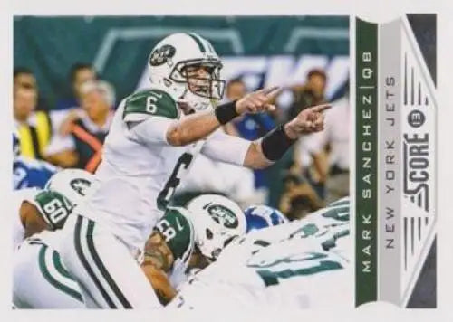 Mark Sanchez football card 2013 Panini Score #144 original gloss NM-MT NY Jets