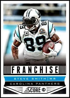 2013 Panini Score Franchise #271 Steve Smith football card with original gloss finish
