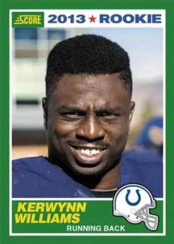 Kerwynn Williams 2013 Panini Score Rookie #388 NM-MT card original gloss Colts