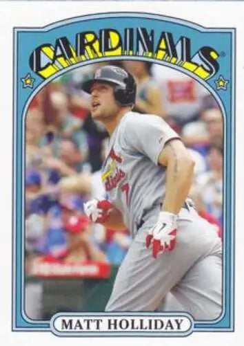 Matt Holliday baseball card 2013 Topps Minis original gloss NM-MT Cardinals ID:72071