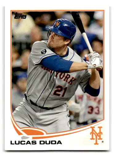2013 Topps #21 Lucas Duda NM-MT Mets ID:70851 - Trading Cards
