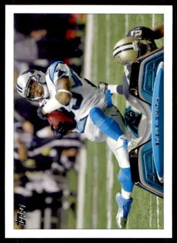 Football player with ball in 2013 Topps #92 Steve Smith NM-MT Panthers original gloss card