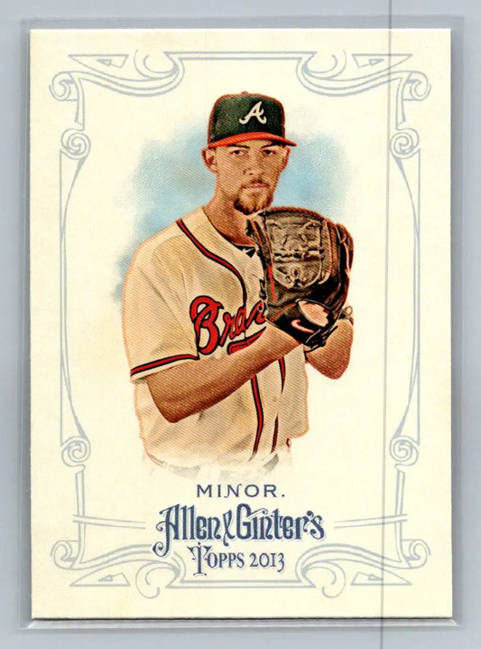 Baseball card of Mike Minor from 2013 Topps Allen & Ginter, Atlanta Braves