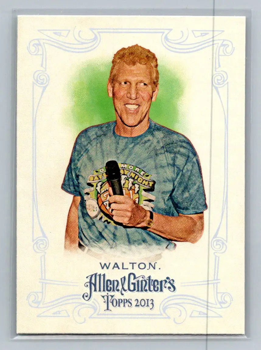 Bill Walton 2013 Topps Allen & Ginter #350 trading card for sports collectors