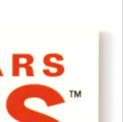 Partially visible red RS and S with TM symbol on white background for Topps Baseball Heritage