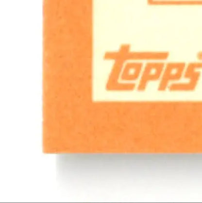 Close-up of orange Topps Baseball Heritage Thomas Neal Indians Jaye Chapman Cubs card