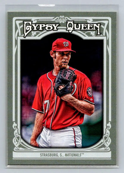 Stephen Strasburg 2013 Topps Gypsy Queen #324a baseball card Washington Nationals