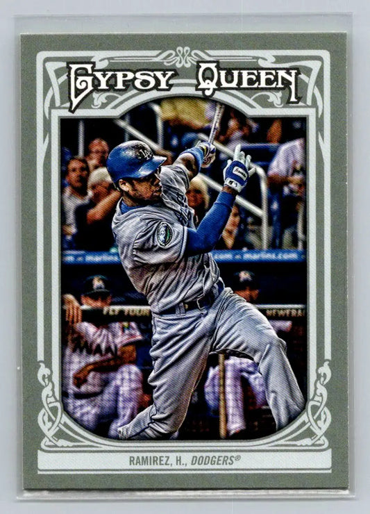 Hanley Ramirez 2013 Topps Gypsy Queen #52 baseball card for Los Angeles Dodgers fans